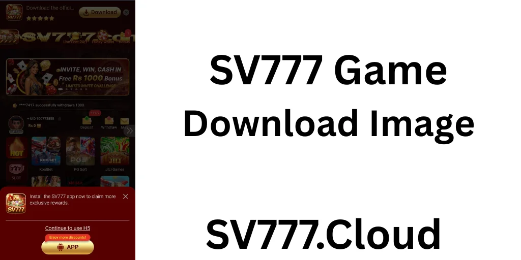 SV777 Game Download Image